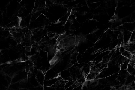 灰色大理石摄影照片_黑色大理石质地背景，设计用大理石的详细结构.