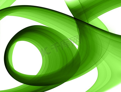 绿色抽象形成白色-设计元素