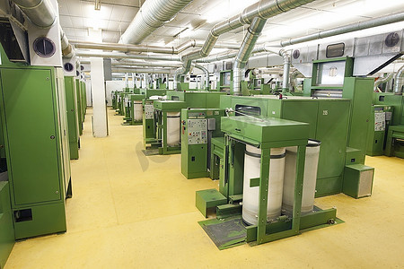 纺纱厂机械