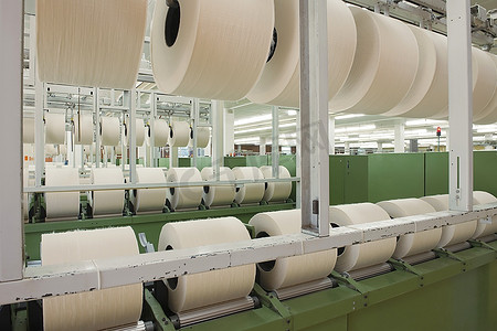 纺纱厂机械