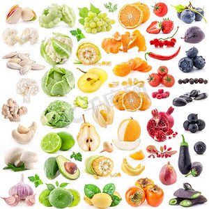 水果和蔬菜的采集
