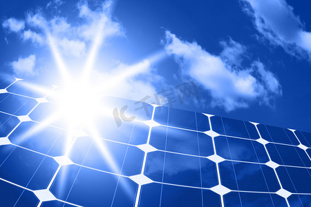 太阳能电池板的太阳