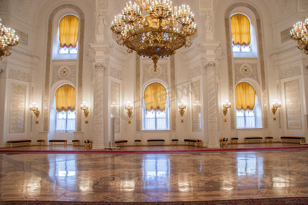 克里姆林宫，莫斯科的 georgievsky 大厅