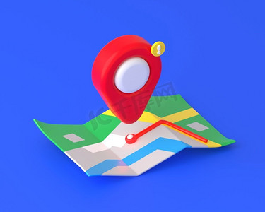 卡哇伊icon摄影照片_ pin，map，icon，design