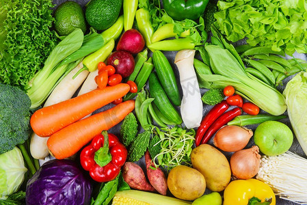 各种蔬菜摄影照片_ 水果，超市，蔬菜，西红柿
