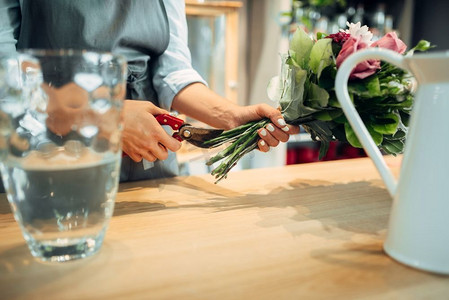 植物花卉摄影照片_花店、植物、花束、商店