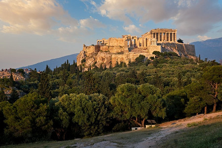 雅典，希腊，遗址，帕台农神庙