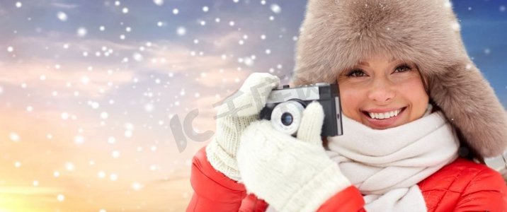 冬天，摄影，圣诞节，摄影师
