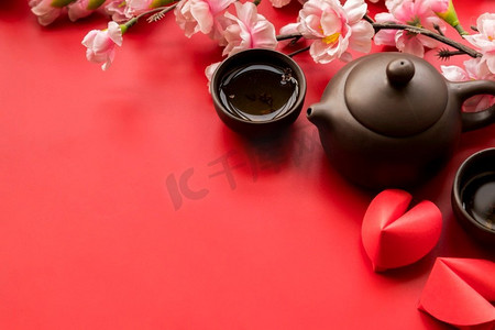 中国新年作文配茶