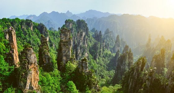  山，横幅，风景，信箱