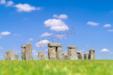 英国巨石阵景观，联合国教科文组织世界遗产。