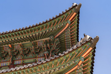 景福宫。首尔的景福宫韩国