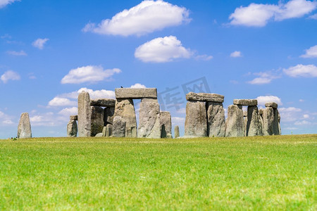 英国巨石阵景观英国，联合国教科文组织世界遗产。