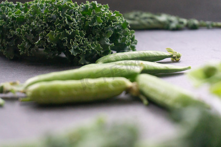 豌豆意面甘蓝绿色食品机蔬菜蔬果面试西餐食