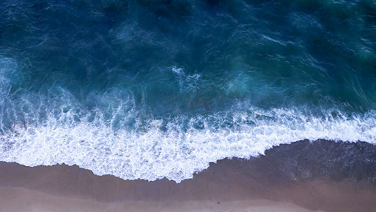 海滩大海沙滩浪花