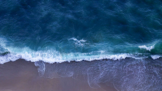 海滩大海沙滩浪花