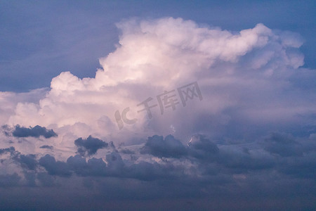 云彩素材摄影照片_雨后翻滚云积卷云18