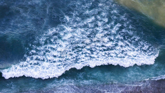 海滩大海沙滩浪花