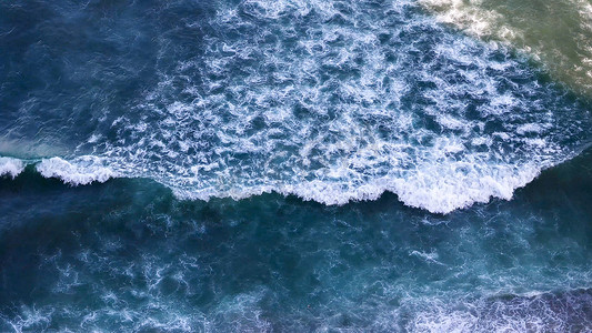 海滩大海沙滩浪花