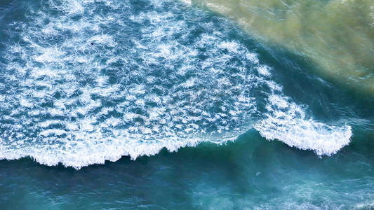 海滩大海沙滩浪花