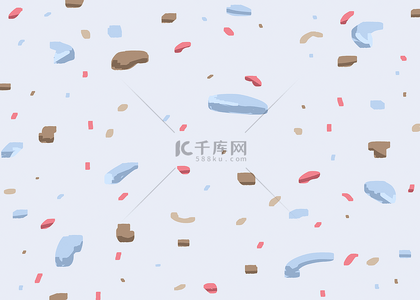 蓝色艺术创意水磨石背景