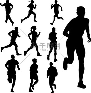 sport背景图片_running
