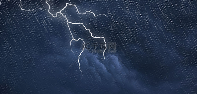 安全背景图片_暴雨来袭安全预警高清背景