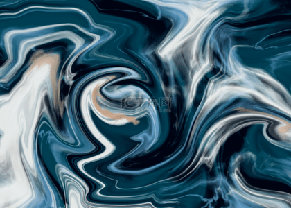 流体波浪抽象背景