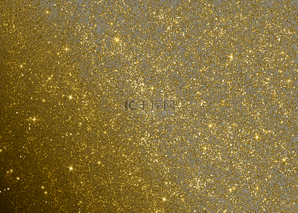 星光光晕金色颗粒抽象背景