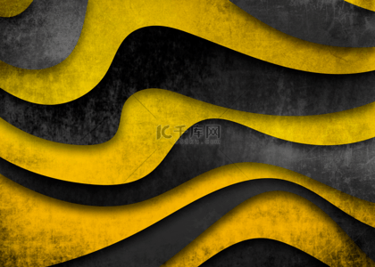 企业背景图片_垃圾纹理线条黄黑图案背景