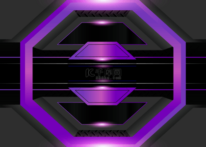 游戏抽象紫色几何图案背景