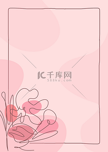 粉色淡雅的背景背景图片_花卉渐变粉色底纹抽象背景