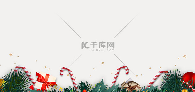 圣诞节艺术字背景图片_圣诞节圣诞装饰白色简约艺术字