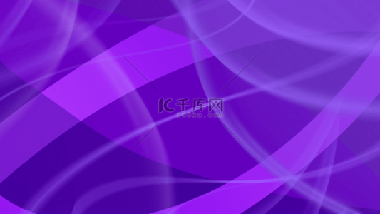 科技渐变光感几何背景图片_抽象波浪曲线线条紫色梦幻背景