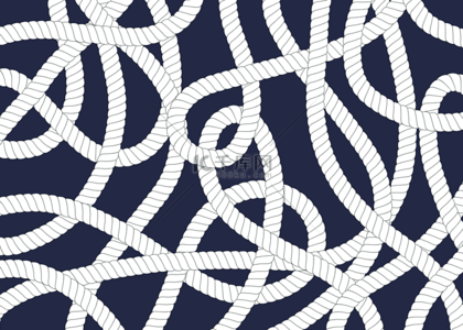 白色背景矢量素材背景图片_抽象航海绳子背景