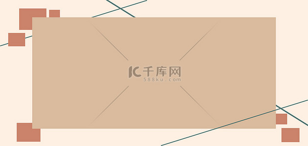 banner淡雅背景图片_简约几何莫兰迪文艺清新banner