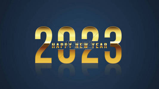 矢量的vip背景图片_2023新年快乐优雅的设计- -金色2023标识数字的矢量插图- - 2023年完美的排版，除了奢侈设计的日期和新年庆祝.