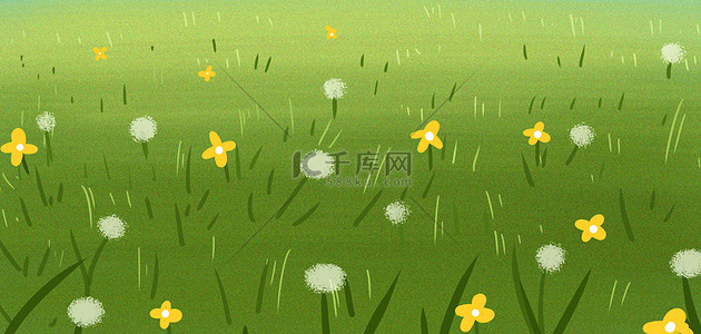 草坪草地草原小草绿色春天