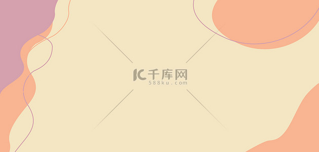 扁平背景图片_莫兰迪几何色块莫兰迪色简约banner