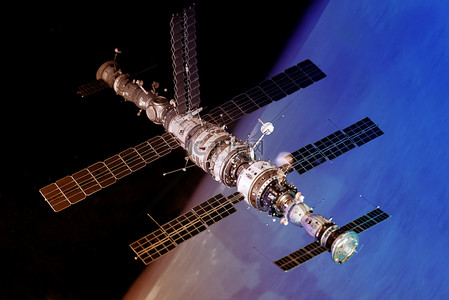 Space station Sputnik