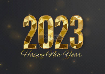 design背景图片_2023 Happy New Year background design. Postcard, banner, poster. Vector Illustration.Wishing you Happy New Year 2021 lines, handwritten lettering, typography, design, sparkling, gold, star.