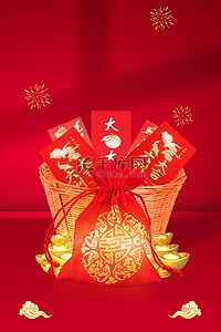 云背景图片_新年背景红包云纹