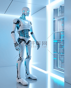 人工智能AI科技机器人