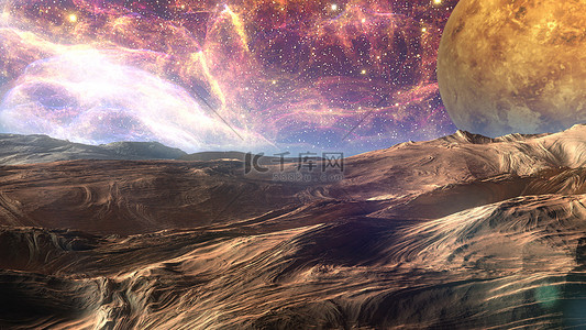 space背景图片_surface planet in space