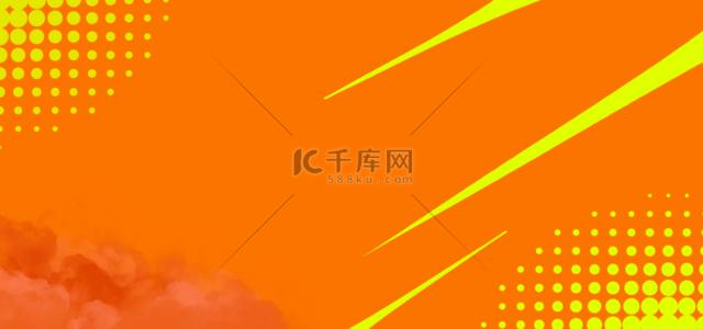 创意漫画线条背景图片_创意抽象橙色漫画背景