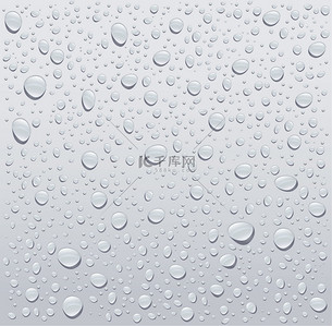 灰色背景背景图片_灰色的水水滴背景