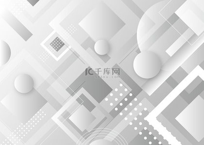 文字装饰线背景图片_商务灰白色几何背景