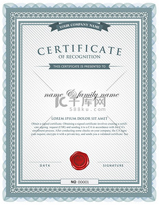 corporate背景图片_certificate template.