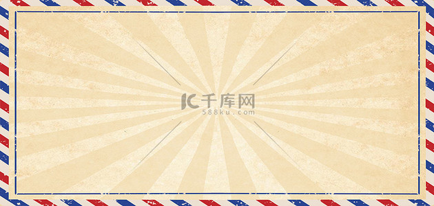 简约纹理边框淡雅黄文艺扁平banner