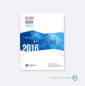 Abstract layout brochure, cover annual report template, magazine